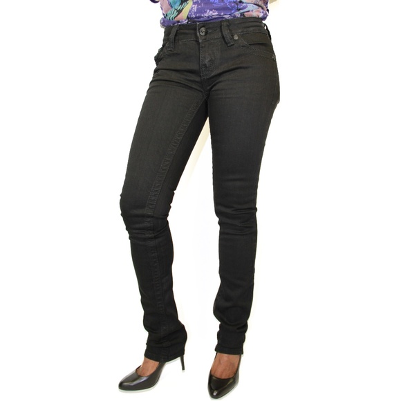 Sunny Skinny Leg Black Jeans (Miss Me) - Picture 1 of 7